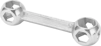 Image de Clé de roue de vélo, Clé de correction de disque de VTT Multifonctions Clé de jambe hexagonale antirouille 6 à 15 mm 10 en 1 Clé de roue de vélo portable Clé de roue de véhicule pour réparation