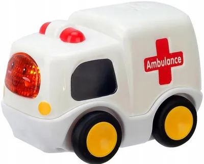 Produktbild von QULKI Krankenwagen Ambulance Spielzeug Licht & Ton