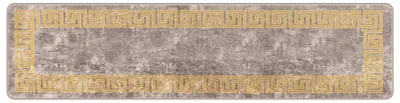 Immagine prodotto di vidaXL Tappeto MARSA Grigio 50 x 200 cm Poliestere e PVC