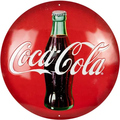Produktbild von Nostalgic-Art - Blechschild 35 cm Rund - Coca-Cola