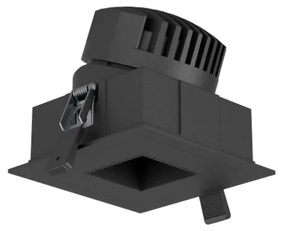Imagen del producto de XCAB. Foco empotrable regulable. 1 bombilla de 10W, índice de reproducción cromática (CRI) de 90, ángulo de iluminación de 36 grados, grado de protección IP40