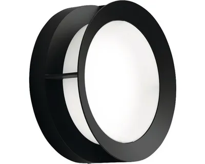 Produktbild von Philips myGarden Actea Wandleuchte, 12W, Wandbeleuchtung für den Außenbereich, Schwarz, Metall, IP44, Terrasse, Garten, II