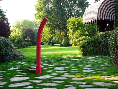 Immagine prodotto di Doccia Solare da Giardino 35L Miscelatore Arkema Happy XL Dove Grey