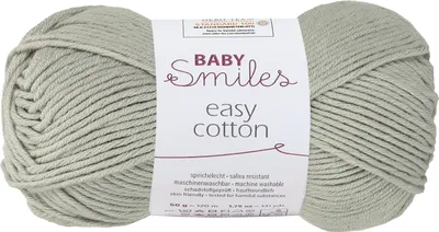 Produktbild von Schachenmayr Baby Smiles Easy Baumwolle, 50g Grau Handstrickgarne