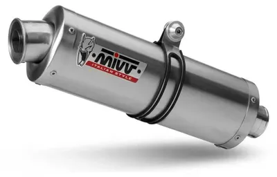 Produktbild von MIVV Oval Slip-On Auspuff aus Edelstahl für HONDA XLV 650 Transalp