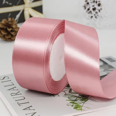 Image de Ruban de satin de 5 cm x 22 mètres, idéal pour les cadeaux et la décoration