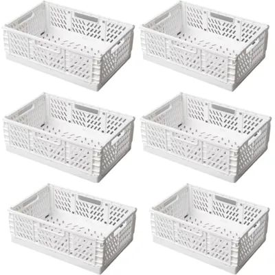 Immagine prodotto di Set di 6 contenitori pieghevoli in plastica