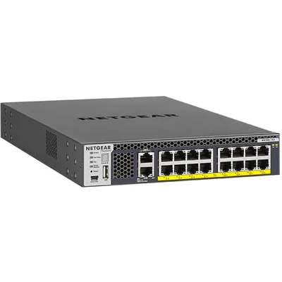 Produktbild von Netgear M4300-16X - Switch - L3 - verwaltet - 16 x 100/1000/2.5G/5G/10GBase-T (PoE+)