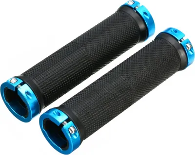 Produktbild von 1 Paar rutschfeste Lenker Mountainbike Fahrrad Fahrrad BMX Lenker Griffe Blau