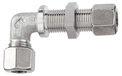 Produktbild von Riegler Winkel-Schottverschraubung, Rohr-Außen-Ø 8 mm, Edelstahl 1.4571