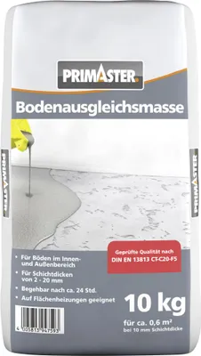 Produktbild von Primaster Bodenausgleichsmasse 10 kg grau