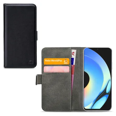 Image de Étui Mobilize Classic Gelly Wallet pour Realme 10 Pro : étui à rabat avec porte-monnaie - Noir