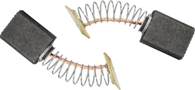 Produktbild von 2x Trade-Shop Kohlebürsten Motorkohlen 6 x 10 x 13/14,5mm kompatibel mit Meistercraft MHRW 1200 Rührwerk