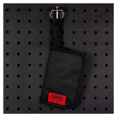 Produktbild von RFID-Schlüsseltasche mit Signalblocker – für Keyless-Go, Kreditkarten und Ausweise, Oxford-Gewebe 1680D, mit Klettfach und Schlüsselanhänger