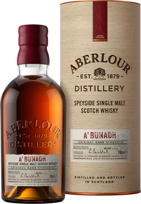Produktbild von Aberlour a'bunadh | Batch No, 74 | Speyside Single Malt Whisky | 0,7 l. Flasche in Tube
