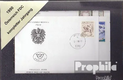 Produktbild von Briefmarken Österreich 1990 1990 FDC