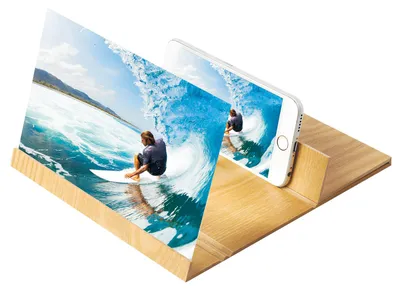 Zdjęcie produktu dla Ekran Szkło powiększające do smartfona Enlarged Screen Mobile Phone 3D Video Amplifier
