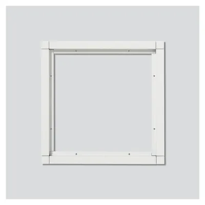 Produktbild von Siedle Kombirahmen KR 611-2/2-0 W