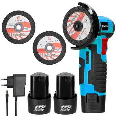 Produktbild von Elektrisches Schleifwerkzeug mit 19500 U / min, multifunktionaler Mini-Schleifer, Handschneider zum Schneiden, Polieren, Keramikfliesen, Holz, Stein, Stahl