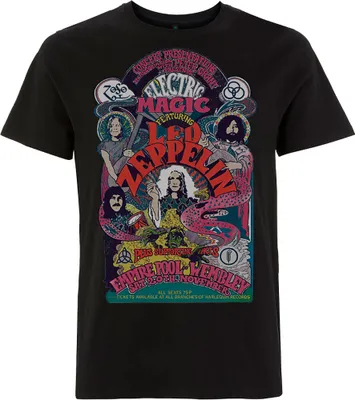 Produktbild von Led Zeppelin Full Colour Electric Magic Black M T-Shirt