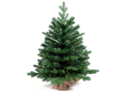 Produktbild von Dekorierter künstlicher Weihnachtsbaum RED CHRISTMAS II 60 cm mit LED-Licht im Topf