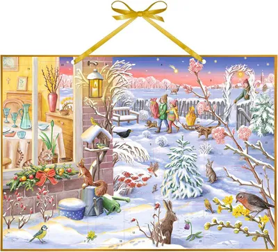 Produktbild von Adventskalender 'Blüten im Schnee'