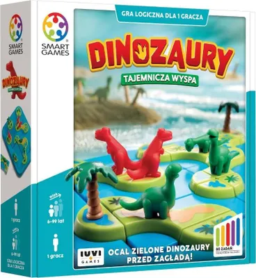 Obrázek produktu pro Smart Games Dinosaurs Mystery Island (CZ) IUVI