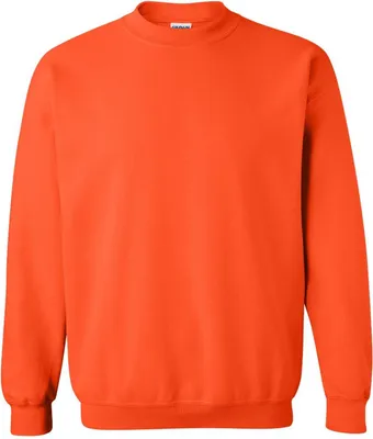 Produktbild von Gildan - Sweatshirt Rundhalsausschnitt für Herren/Damen Uni FK3052 (S) (Orange)