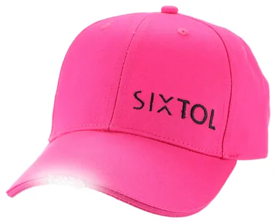 Obrázok produktu pre Sixtol LED čiapka s B-CAP 25lm svetlom, dobíjacia, USB ružová
