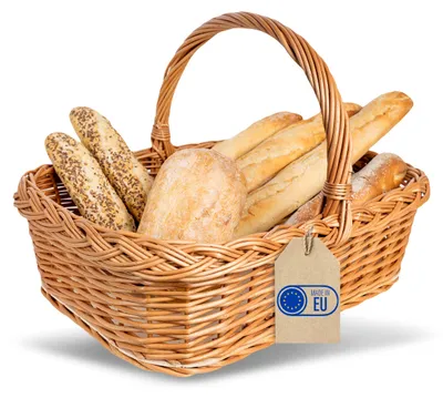 Productafbeelding van Creative Home Rieten dienbladmand met onafgewerkte, Afmeting: 55x42 cm