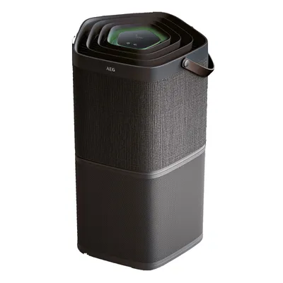 Immagine prodotto di Purificatore d'aria AEG AX9 / per un massimo di 129 m²/310 m³ / Colore: Grigio scuro AX91-604DG Grigio scuro