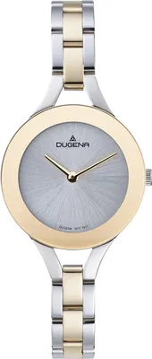 Produktbild von Dugena 4461048 Damen-Armbanduhr, Edelstahl-Gehäuse, Metall-Armband