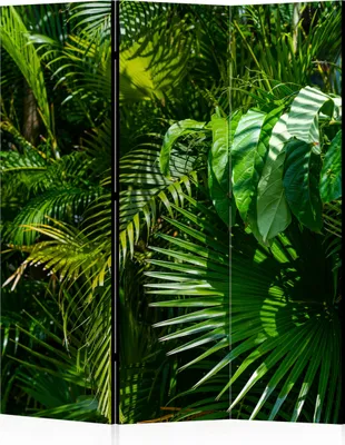 Produktbild von LUMASOUL Paravent doppelseitiger, Paravent Raumteiler Innen, Natur Motiv, 135x172 cm