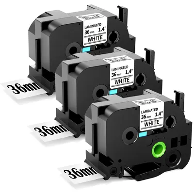 Productafbeelding van Compatibele Tape voor Brother P-Touch TZe-261 36 mm
