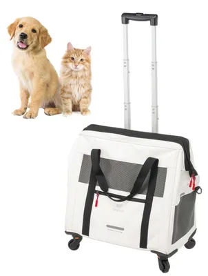 Productafbeelding van Ferplast Voyager, transportbox voor honden, ook geschikt voor katten, tas voor honden, uitbreidbaar