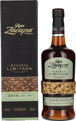 Produktbild von Ron Zacapa Centenario RESERVA LIMITADA 2014 45% Vol. 0,7l in Geschenkbox