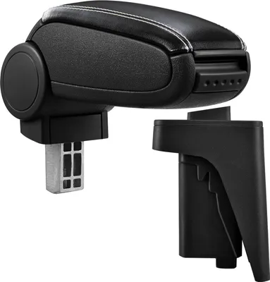Immagine prodotto di Copri bracciolo centrale in pelle bianco nero per Audi A3 S3 8P + Sportback