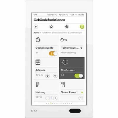 Produktbild von Gira Raumbediengerät G1 UP PoE 206912