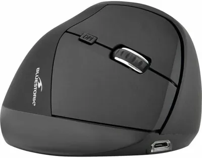 Immagine prodotto di Mouse, Bluestork, senza fili, 1200 DPI, Negru/Argintiu