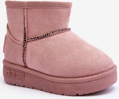 Produktbild von Fleecegefütterte Kinderstiefel mit Ohren Rosa Betty 24