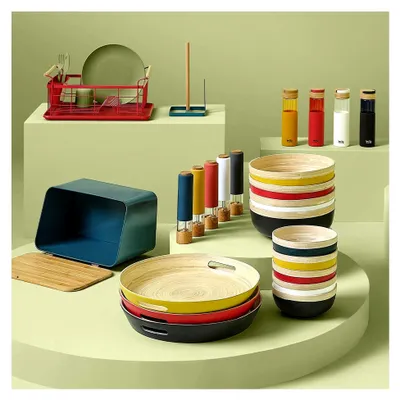 Produktbild von 5five - küchenrollenhalter "modern color" weiß