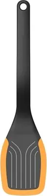 Produktbild von Fiskars 1027300, Kochspatel, Schwarz, Orange, Kunststoff, Silikon, Kunststoff, Schwarz, Hängeschlaufe