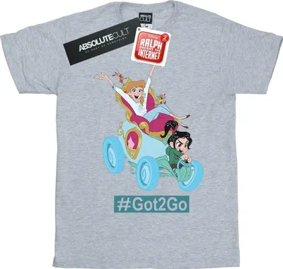 Produktbild von Disney - "Wreck It Ralph" T-Shirt für Damen BI47537 (S) (Grau)