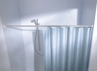 Produktbild von Kleine Wolke Federstange für Duschvorhang 125 - 220 cm / Ø 2,1 cm / chrom