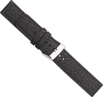 Produktbild von Pilot Ersatzband Uhrenarmband Kalbsleder schwarz 20585S, Stegbreite:20mm