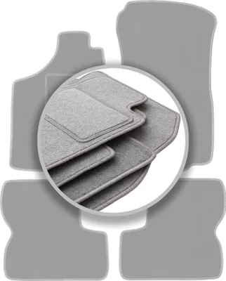 Image de Tapis de sol gris pour : Opel Astra F berline, break, cabriolet (1991-2002)