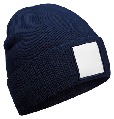Produktbild von Beechfield - Mütze Applikationen FK1828 (Einheitsgröße) (Marineblau/Weiß)