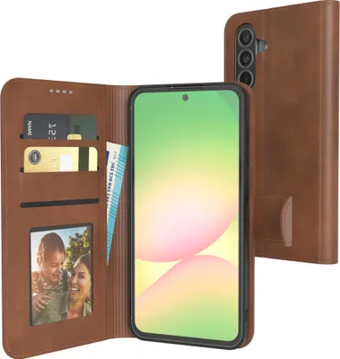 Produktbild von EAZY CASE Business Hülle für Samsung Galaxy A56 klappbar, Premium Kunstleder Handyhülle mit Kartenfach