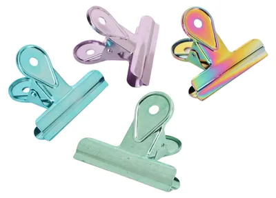 Immagine prodotto di Solidchoice - Clip per sacchetti alimentari ecologici - Chiusura a molla resistente - Confezione da 4 pezzi