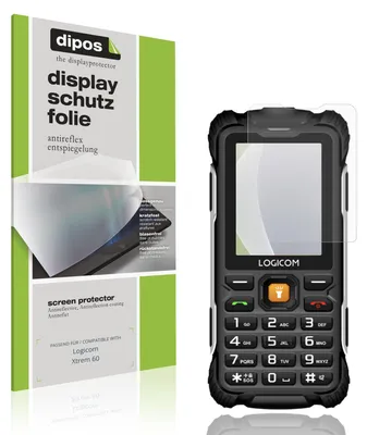 Zdjęcie produktu dla 4 folie ochronne do wyświetlacza Logicom Xtrem 60, matowe. Folia ochronna do ekranu. dipos